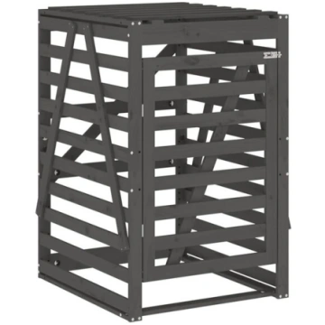 Atkritumu tvertnes nojume vidaXL, 84x90x128,5 cm, 