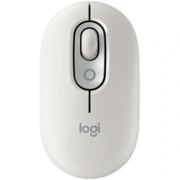 LOGITECH POP Mouse with emoji - OFF-WHITE - BT - E