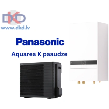 Panasonic Aquarea 7kW gaiss/ūdens siltumsūknis K p