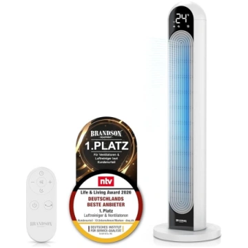 Brandson - līdzstrāvas torņa ventilators ļoti klus