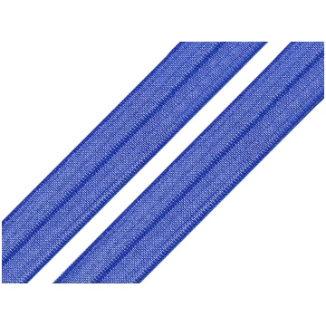 Pārlocītā gumija apakšveļai Cobalt Blue 18mm 2m