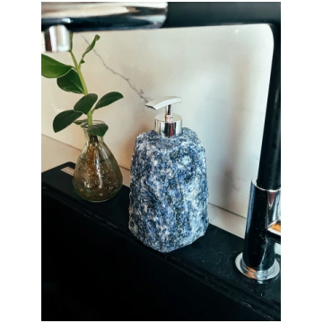 portasapone in sodalite I Tesori della Terra
