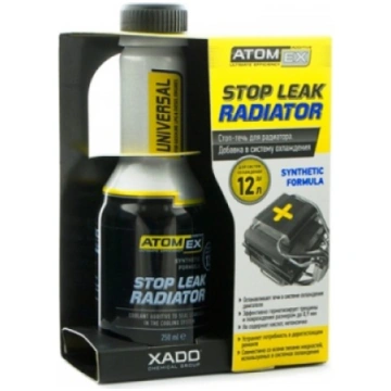 Atomex Stop Leak Radiator XADO Dzeses sistēmas nop