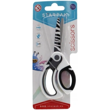 Metāla šķēres 13,5cm Zebra Starpak