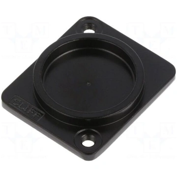Protection cap | black | metal | Case: XLR standar