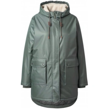Ulla Popken HYPRAR Fleece Lined Jacket Grey - Jaka