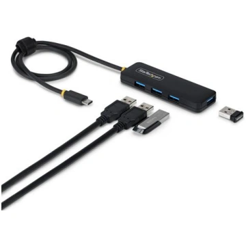 StarTech.com 4-Port USB-C Hub, 5Gbps, Bus-Powered,