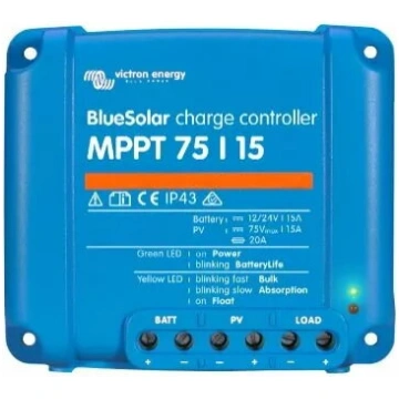 MPPT saules bateriju lādētājs Victron Energy BlueS