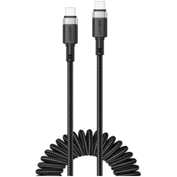 Acefast C14-03 USB-C - USB-C Spring Cable 480Mb/s 