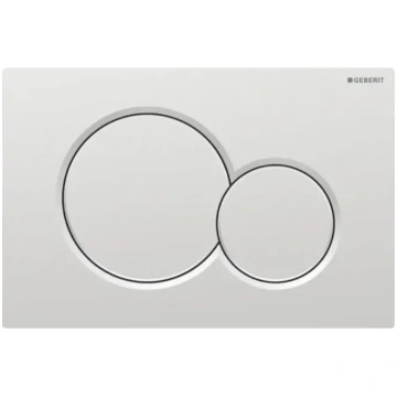 PLACCA 2 tasti sigma cromata-satinata per 109770-1