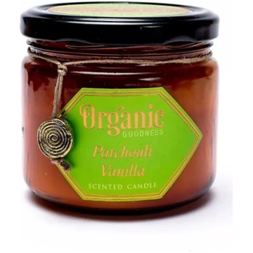 Sojas vaska svece Organic Goodness Patchouli Vanil