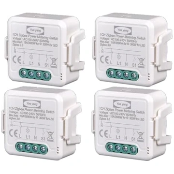Yueyang Zigbee slēdzis 16A ar elektrības patēriņa 