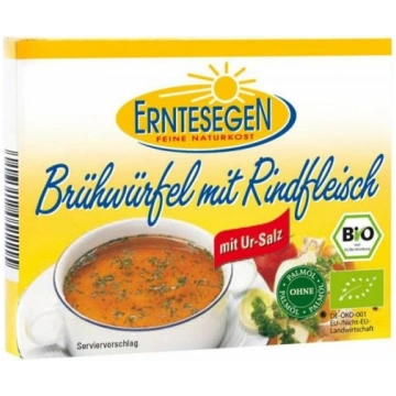 Liellopa buljona kubiciņi BIO 72g Erntesegen