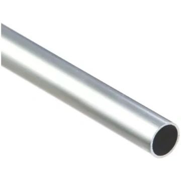 Profils alumīnija 8x1mm 1m sudraba O caurule