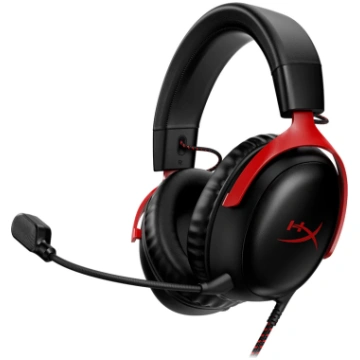 HyperX Cloud III Red Gaming Headset - 7.1 Surround