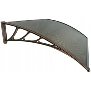 Nojume virs durvīm Metal-gum, 150x100 cm, brūns