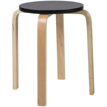 Taburete Sixty, melna Home4You