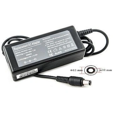 TOSHIBA klēpjdatora lādētājs 60W: 19V, 3.16A EXTRA