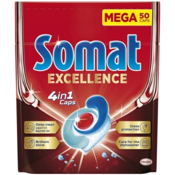 SOMAT Trauku mazgājamās mašīnas kapsulas Somat Exc