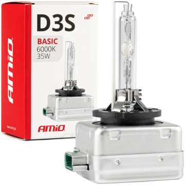 Ksenona spuldze BASIC D3S 35W PK32D-5 6000K AMIO 0