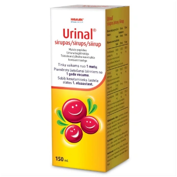 URINAL, sīrups, 150 ml Walmark