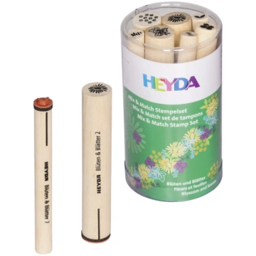 Zīmogu komplekts Ziedi - 204888445 Heyda