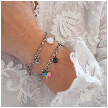 Customizable charm bracelet - model 2 / 7