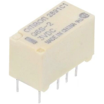 Relay: electromagnetic; DPDT; Ucoil: 3VDC; Icontac