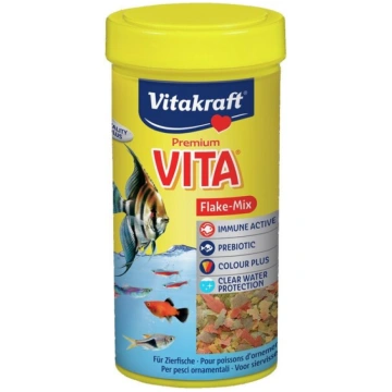 Barība zivīm Vitakraft Vita Flakes MR, 250 ml
