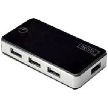 DIGITUS USB2.0 Hub 7-port black DA-70222