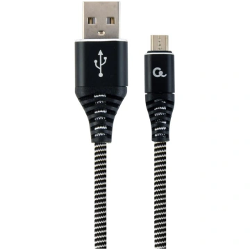 Gembird Premium cotton braided Micro-USB charging 