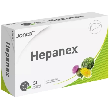 JONAX Hepanex Aknu Veselībai tabletes, 30 gab