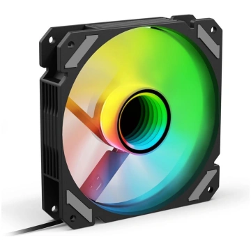 Sharkoon SHARK Mirror RGB PWM REVERSE (black 120 m