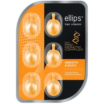 ELLIPS Smooth & Silky Pro Keratin vitamīni mitruma