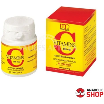 MEDPRO C vitamīns 500mg 30 tabletes