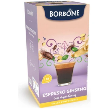 18 Cialde Borbone Caffè al Ginseng