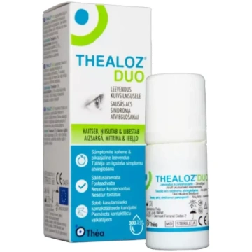 THEALOZ Duo acu pilieni, 10 ml
