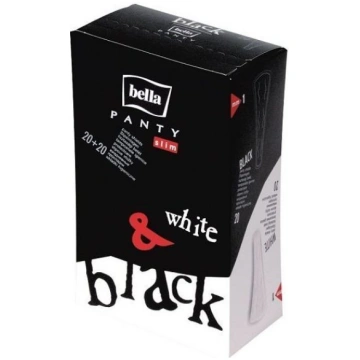 Higiēniskās paketes Bella Panty slim "Black & Whit