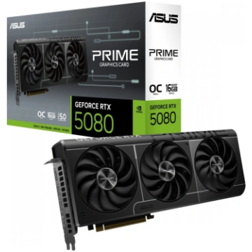 Vaizdo plokštė NVIDIA ASUS PRIME-RTX5080-O16G 16GB