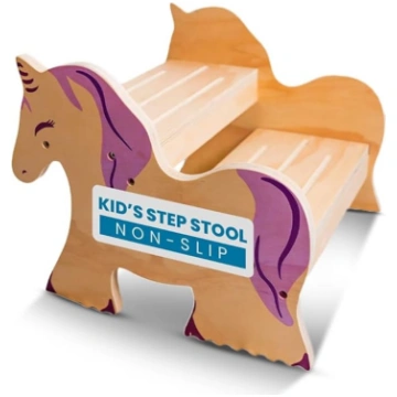 Toddler Step Stool Vienradzis dizains Neslīdošs ta