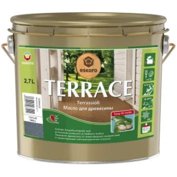 Eskaro Terassi-Kelo 2.7L Pelēka terašu eļļa