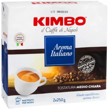 Maltā kafija KIMBO Aroma Italiano, 2 x 250g