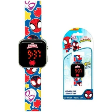 Spiderman Spidey digitālais LED pulkstenis