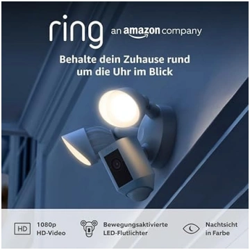 Amazon Ring Prožektoru kamera Wired Plus | 1080p H