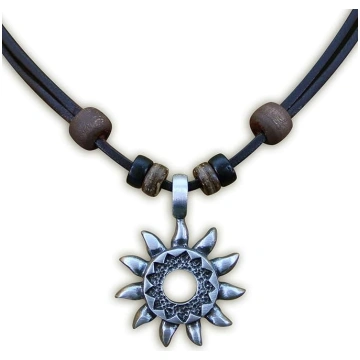 HANA LIMA Surfer Kaklarota Tribal Kaklarota Ādas ķ