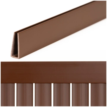 Springos Vāks, 100 cm profils PVC maskēšanas pārse