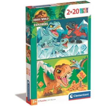 Puzle 2in1 Clementoni SuperColor Jurassic World 24