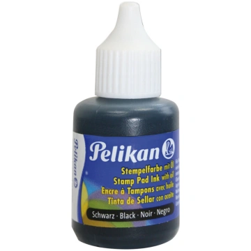 Tinte Pelikan Stamp Pad Ink, melna krās