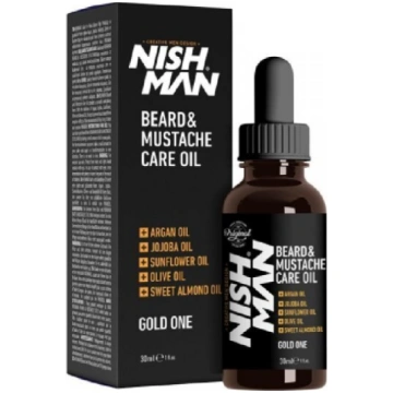 Bārdas un ūsu kopšanas eļļa Nishman Beard & Mustac