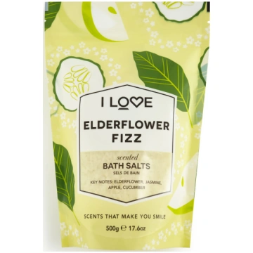I Love, Signature Collection, Elderflower Fizz, Ba